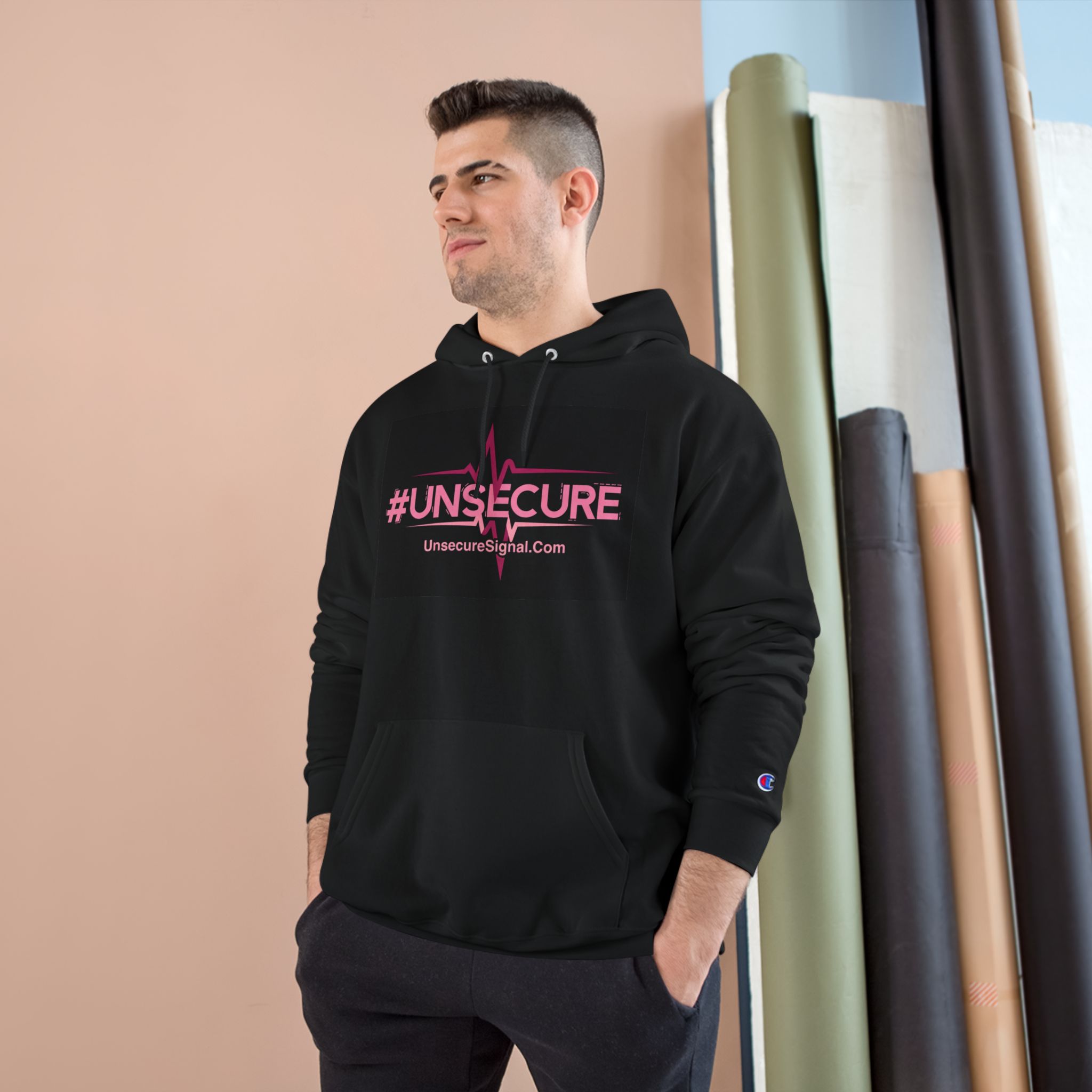 #UNSECURE Hoodie — Protect the Signal Tech Awareness Pullover - Image 4
